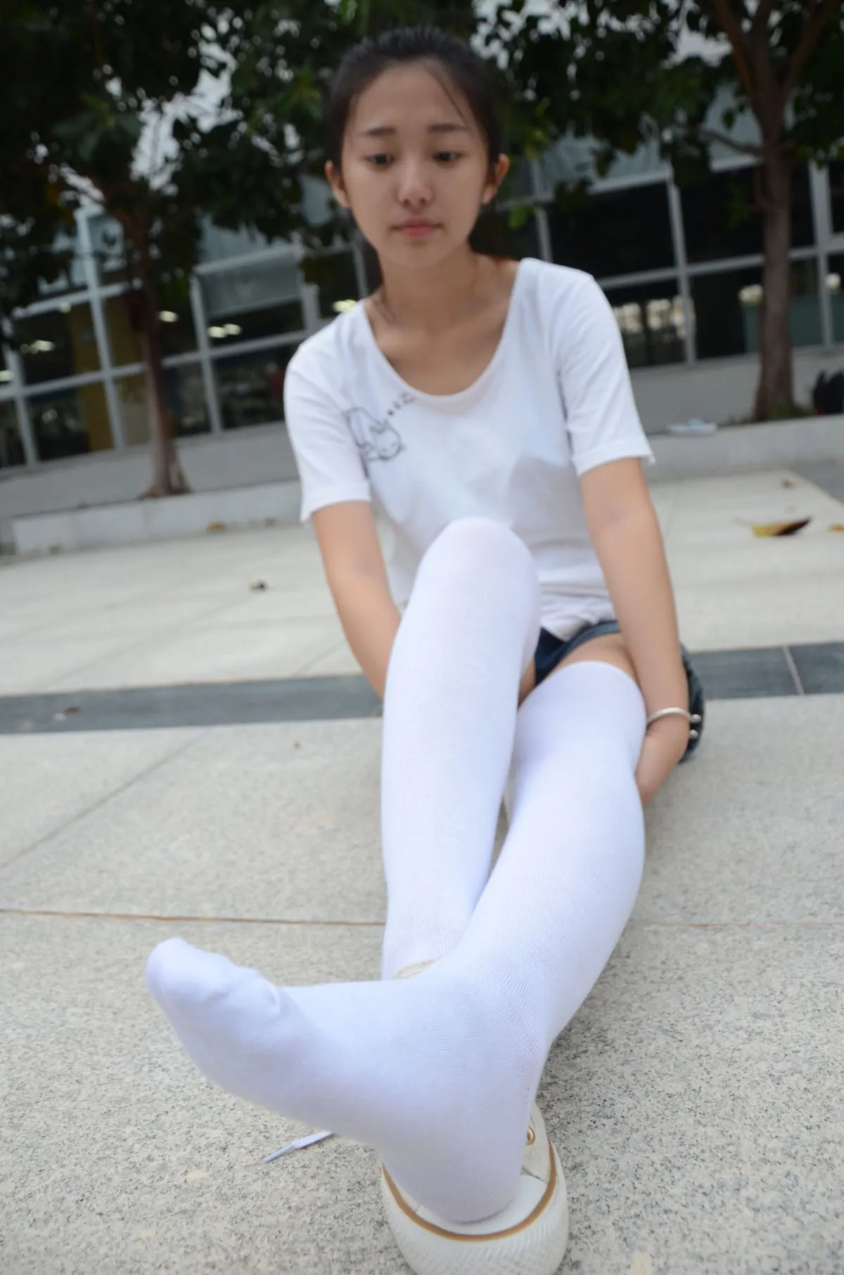 战前女神 足袜美学写真套图合集